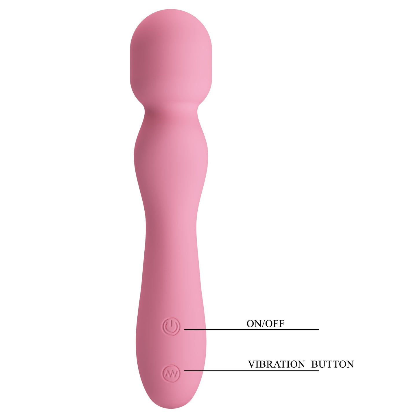 vibratore wand rosa pretty love