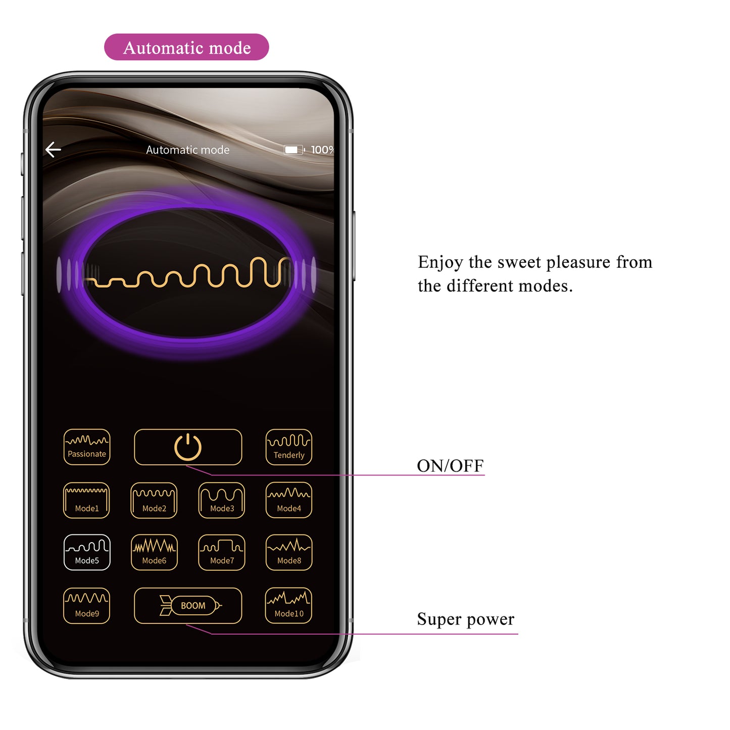 vibratore punto g heetor fucsia pretty love