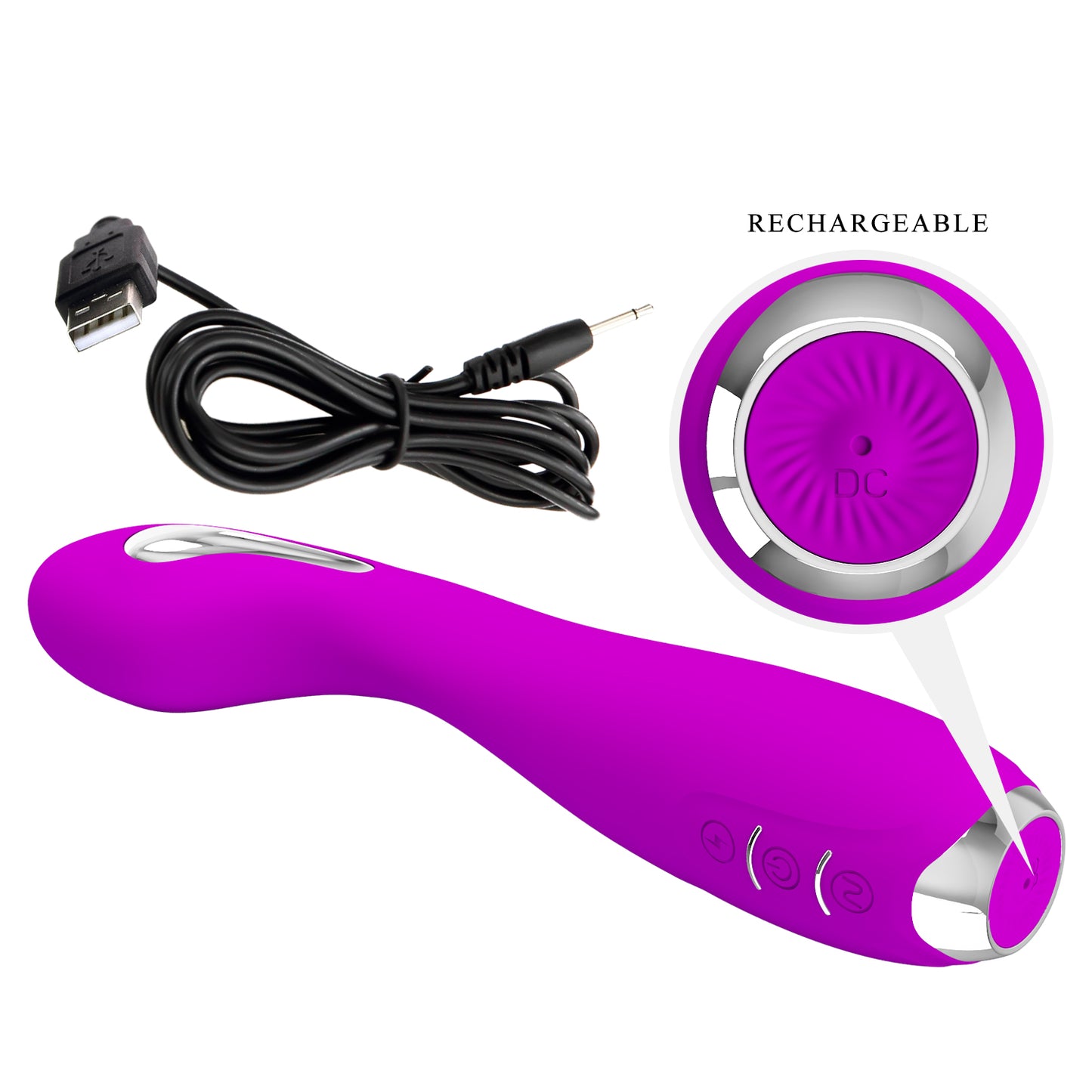 vibratore punto g heetor fucsia pretty love