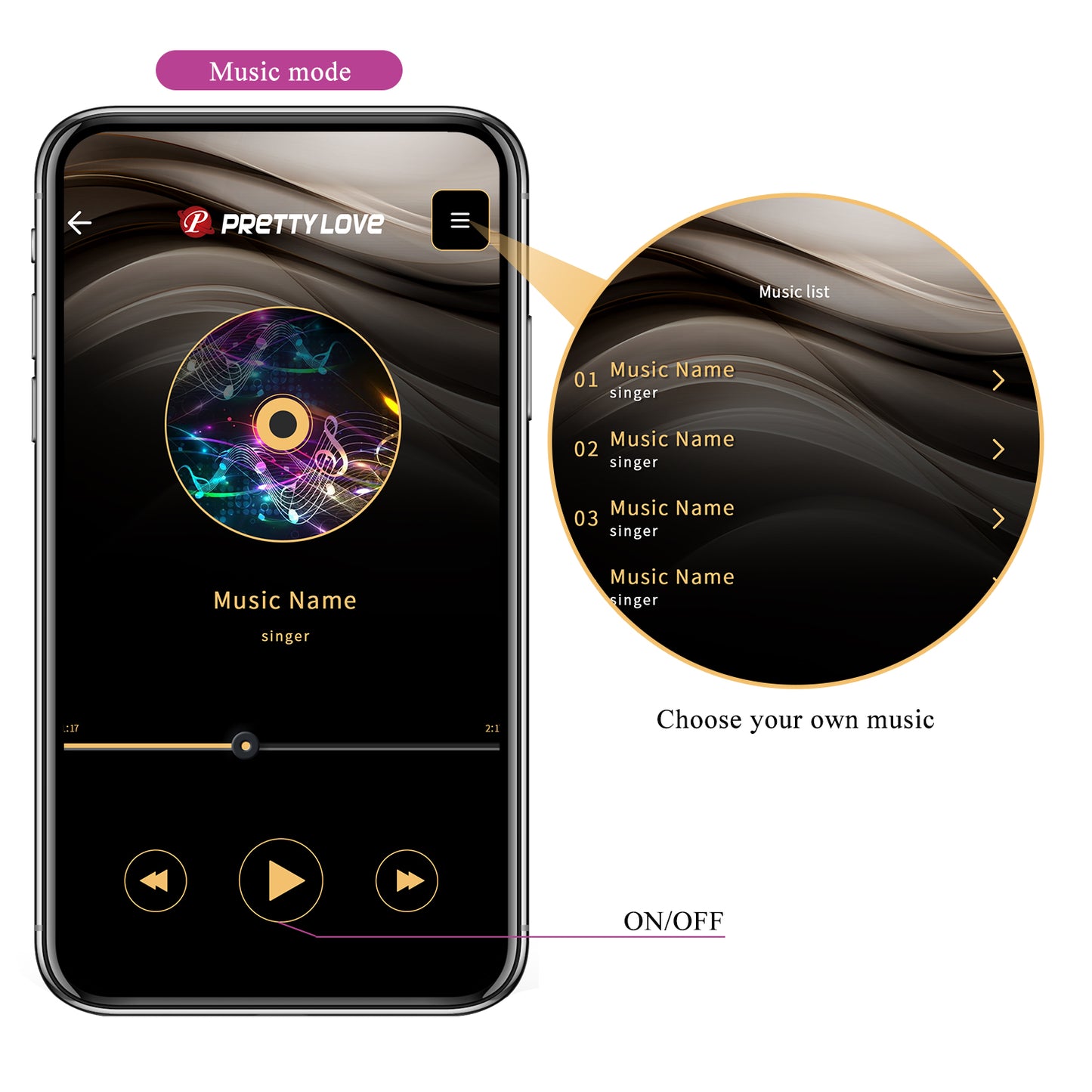 vibratore punto g heetor fucsia pretty love