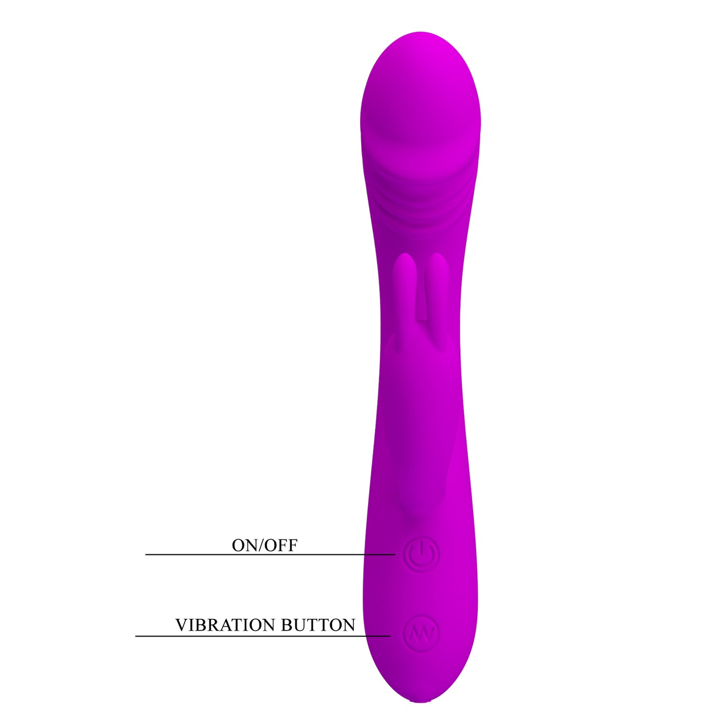 vibratore rabbit hunter fucsia pretty love