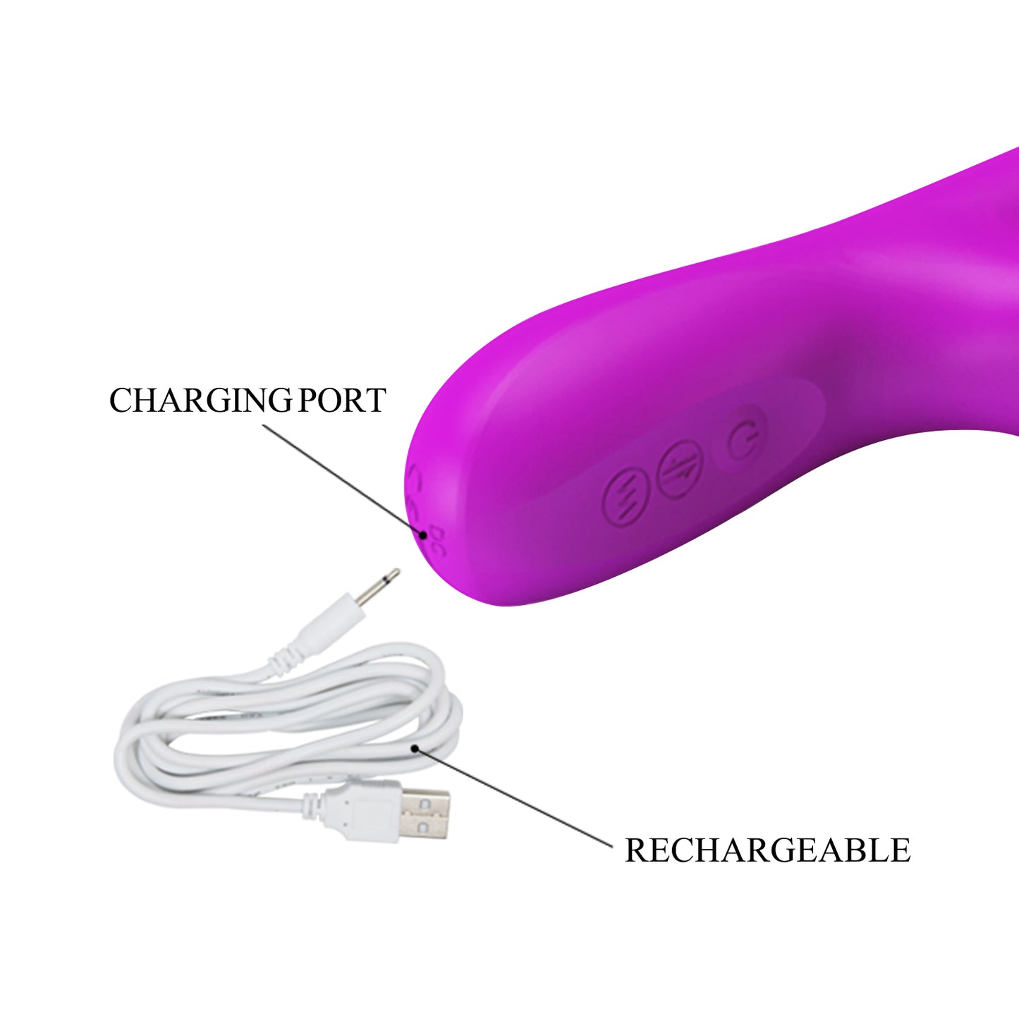 vibratore rabbit reese fucsia pretty love