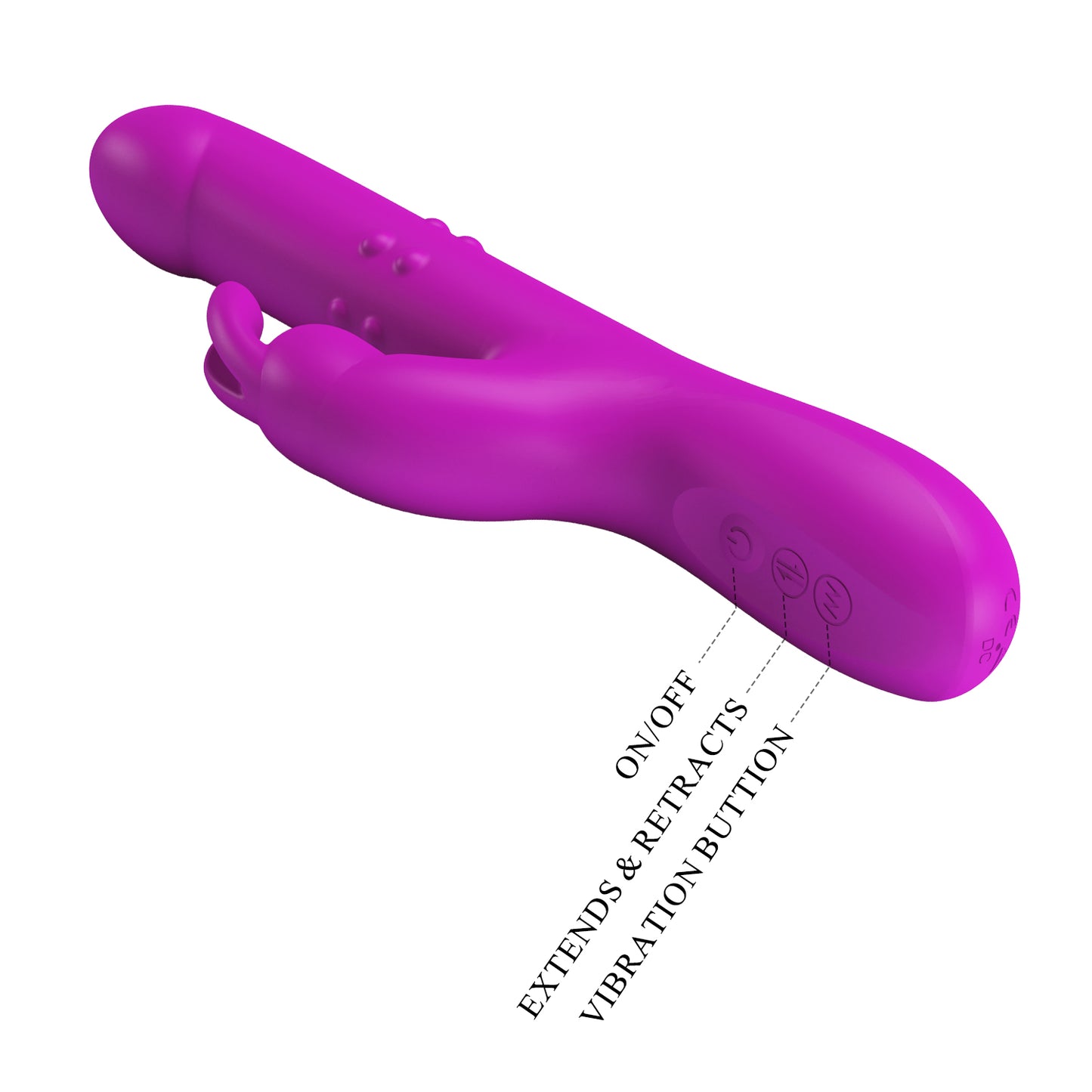 vibratore rabbit reese fucsia pretty love