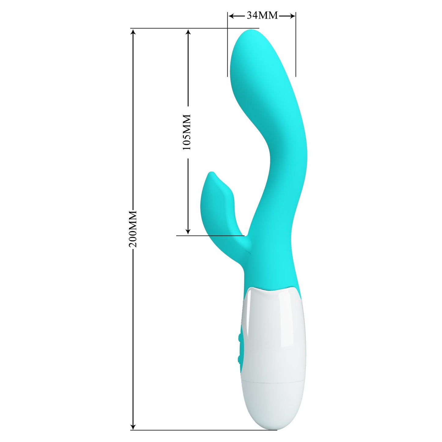 vibratore rabbit brighty celeste pretty love
