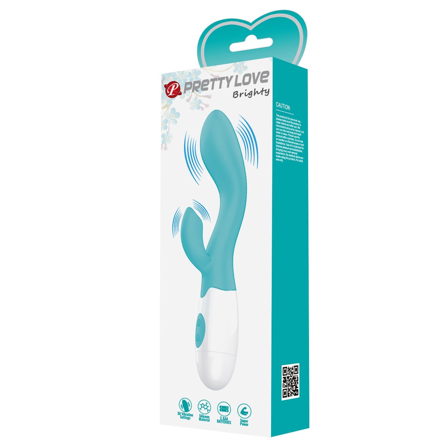 vibratore rabbit brighty celeste pretty love