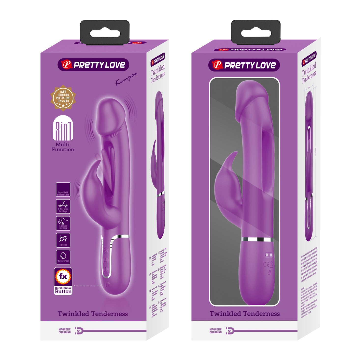 vibratore rabbit kampas pretty love