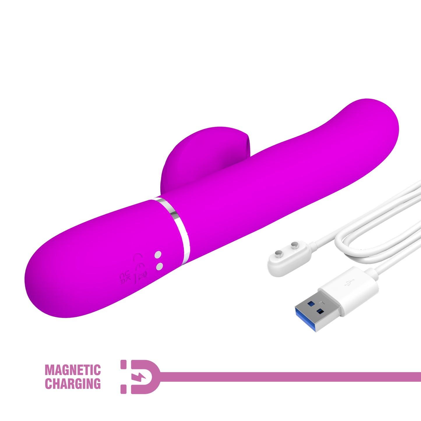 vibratore rabbit perdita fucsia pretty love