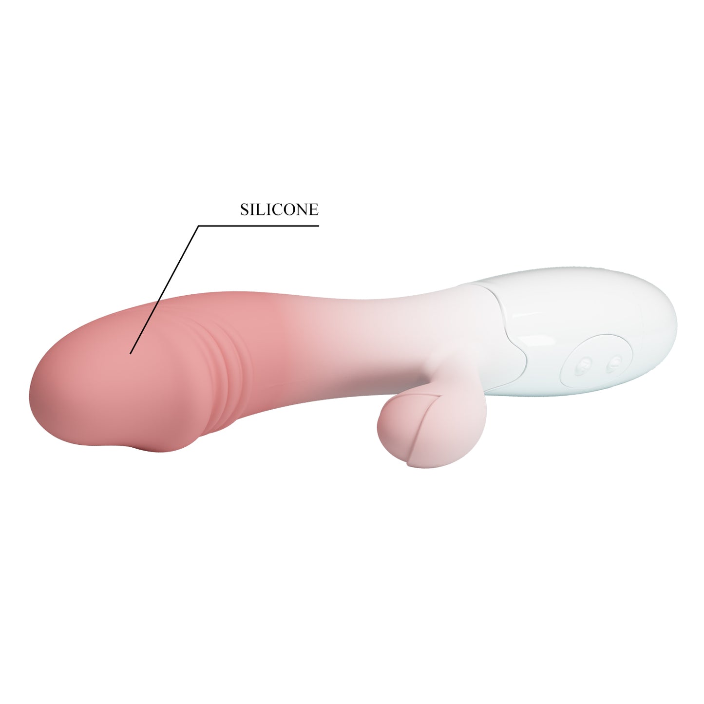 vibratore rabbit slappy rosa sfumato pretty love