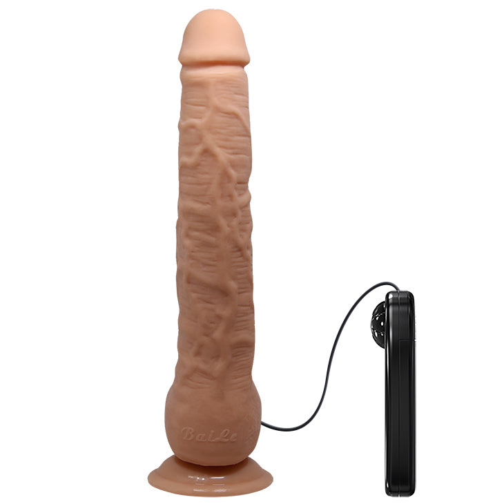 dildo xxl beautiful vibrant stright rosa flesh baile