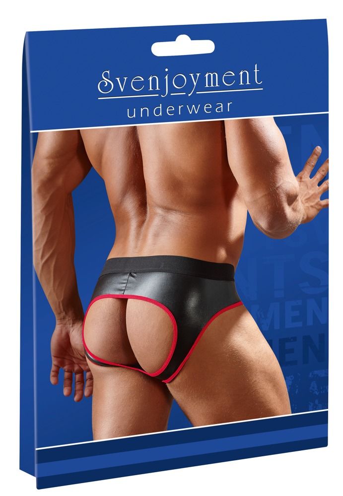 intimo uomo sexy neopren nero m svenjoyment