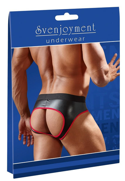 intimo uomo sexy neopren nero m svenjoyment