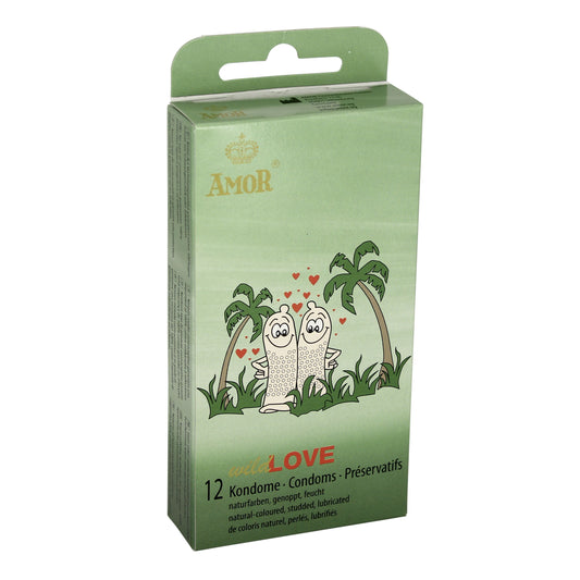 preservativi stimolanti wild love 12pz amor