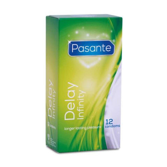 preservativi ritardanti delay infinity 12pz pasante