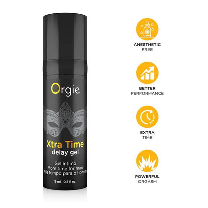 gel ritardante uomo xtra time 15ml orgie