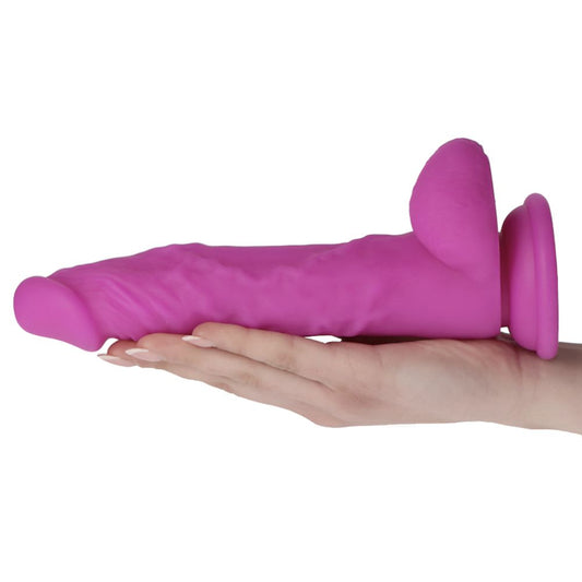 dildo realistico long stocky purple real safe toyz4lovers