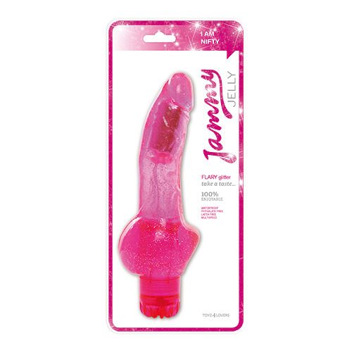 vibratore flary glitter pink toyz4lovers confezione