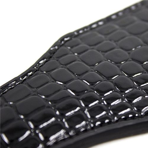 sculacciatore crocodile spank paddle black toyz4lovers dettaglio