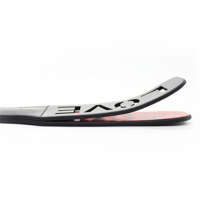sculacciatore double spank paddle love black toyz4lovers dettaglio
