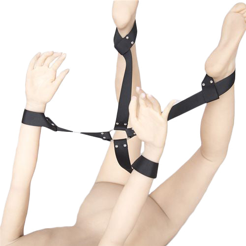 costrittivo bondage long arms toyz4lovers indossato