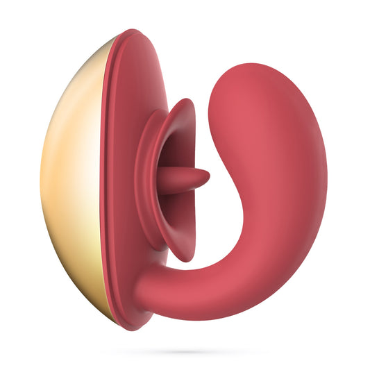 vibratore doppia stimolazione arcano rosso crushious