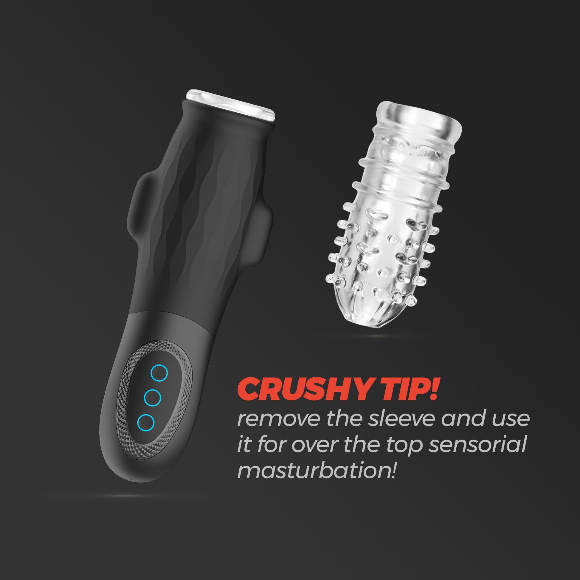 masturbatore automatico gargantua nero crushious