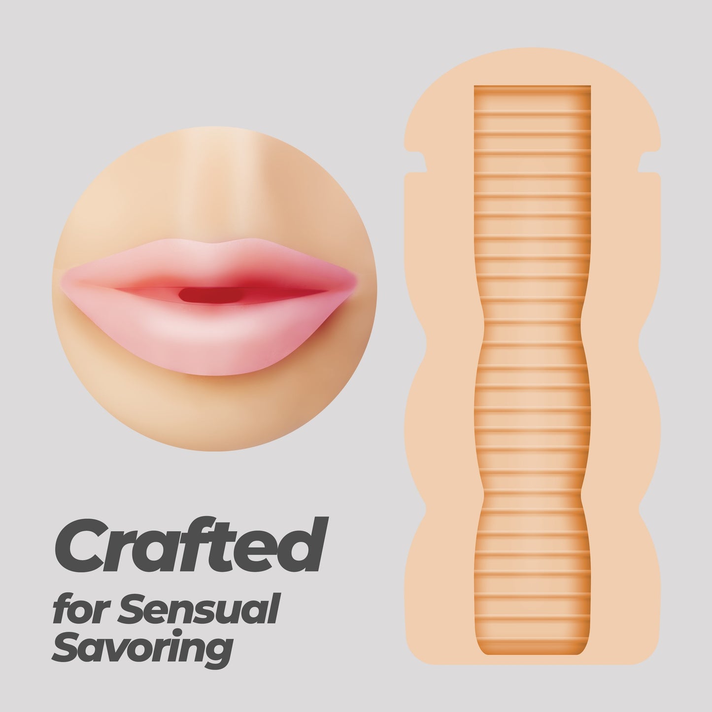 vagina artificiale fappuccino sweet kiss crushious