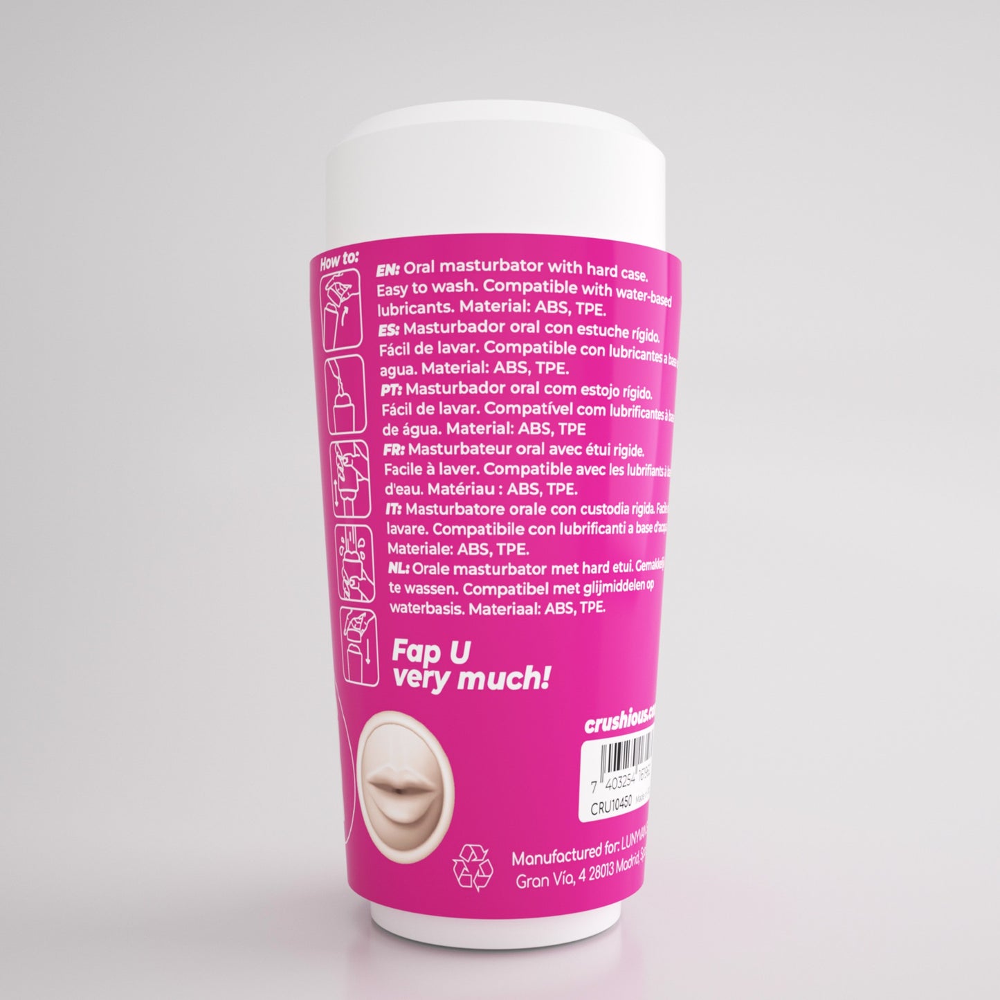 vagina artificiale fappuccino sweet kiss crushious