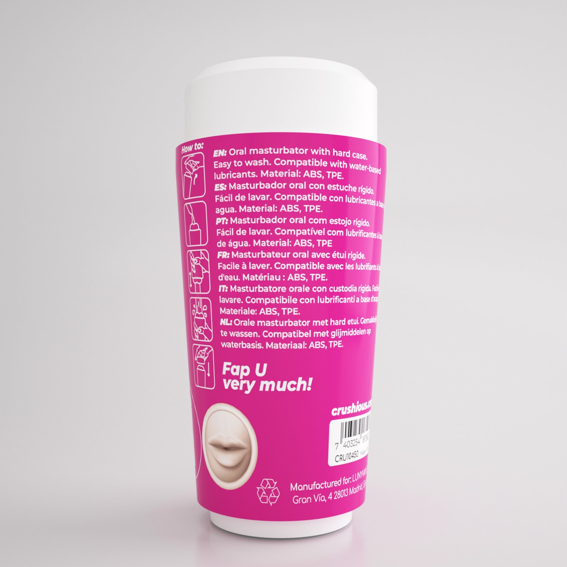 vagina artificiale fappuccino sweet kiss crushious