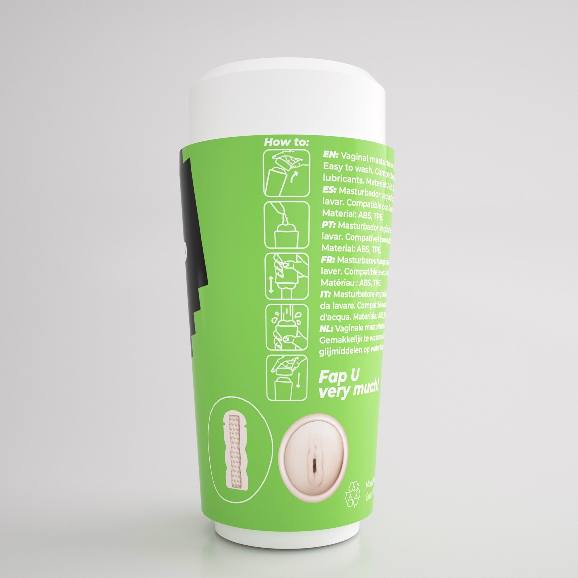 vagina artificiale fappuccino creamy pussy crushious