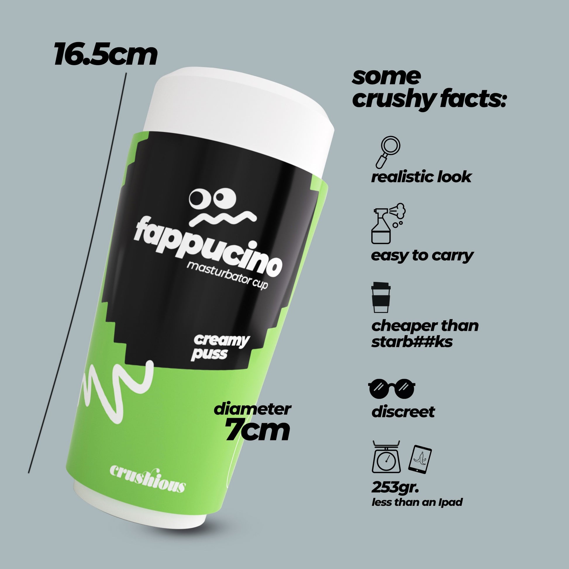 vagina artificiale fappuccino creamy pussy crushious