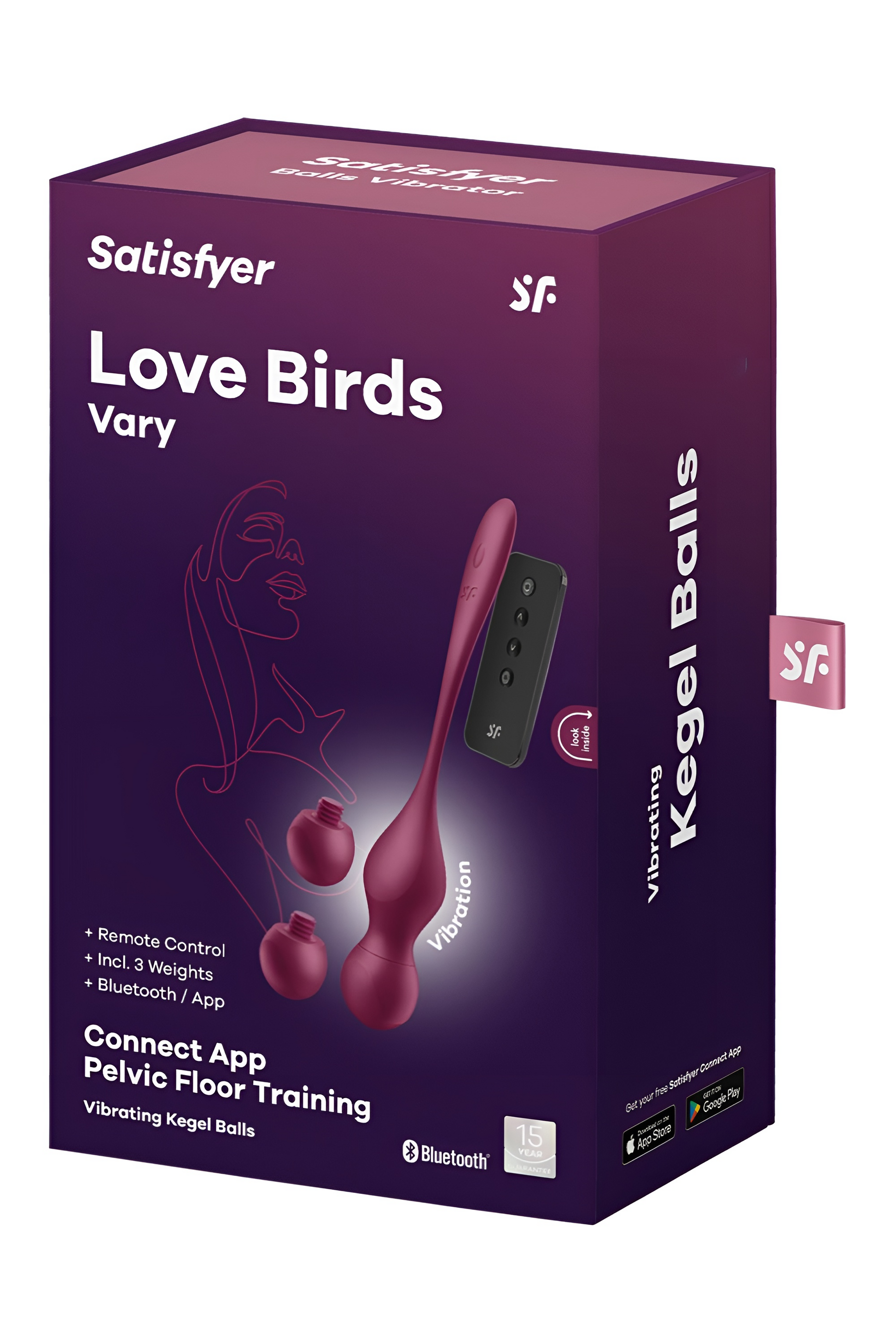 pallina vaginale love birds vary satisfyer