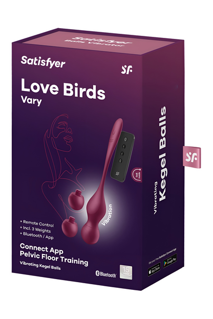 pallina vaginale love birds vary satisfyer