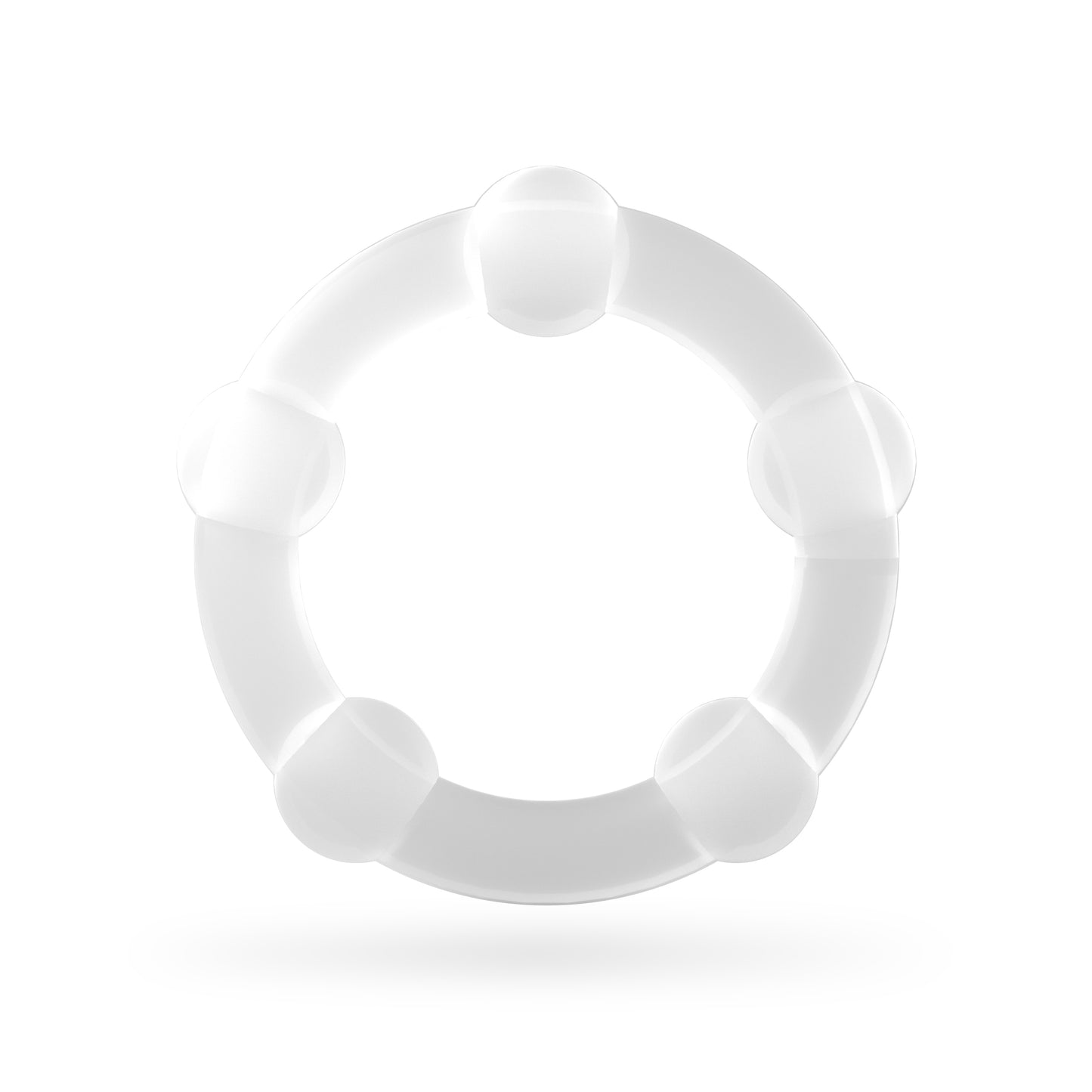 anelli fallici triple bead trasparente crushious