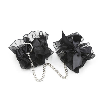 kit bondage lace me up nero crushious