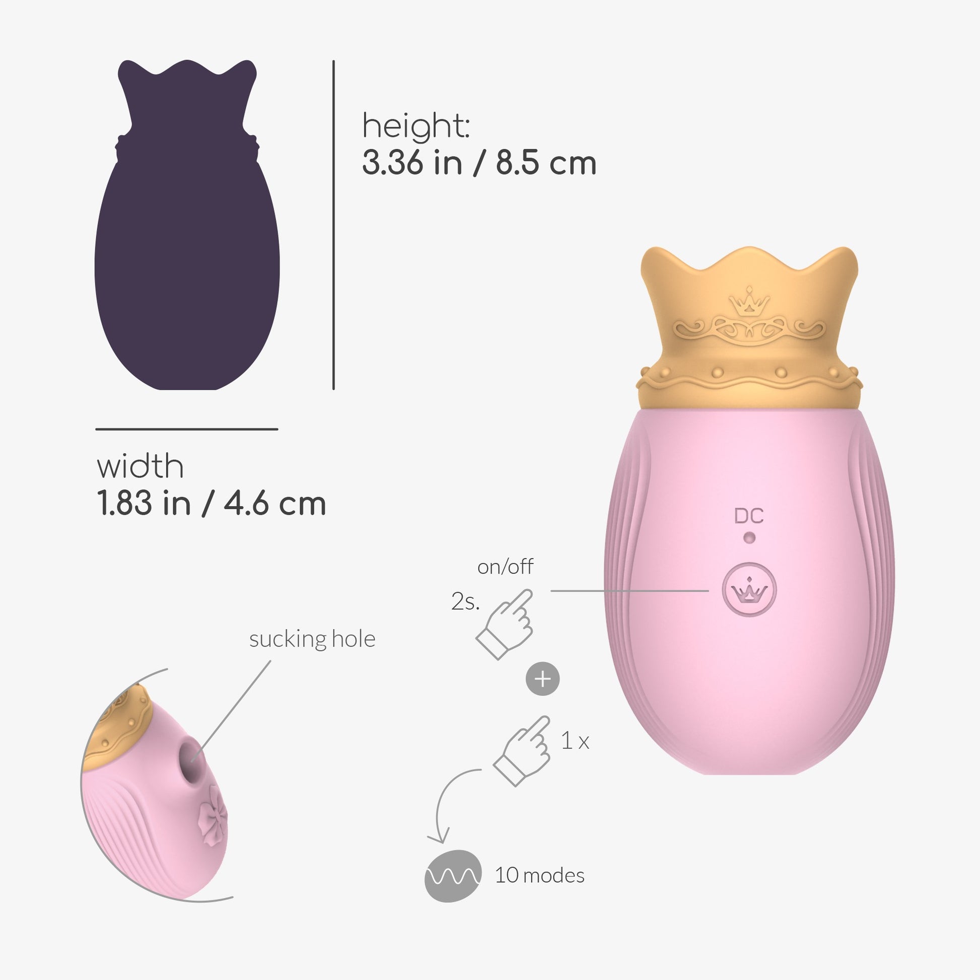 succhia clitoride monarch rosa crushious