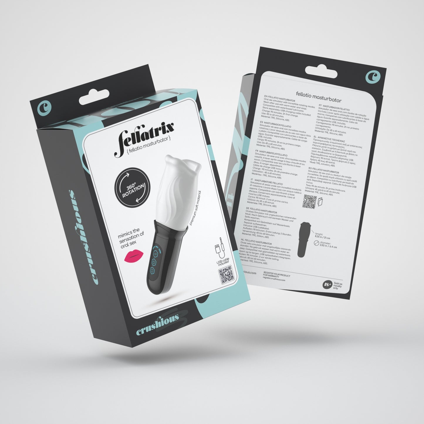 masturbatore automatico fellatrix crushious