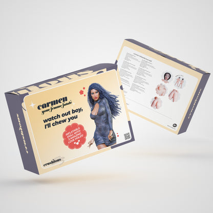 bambola gonfiabile carmen crushious