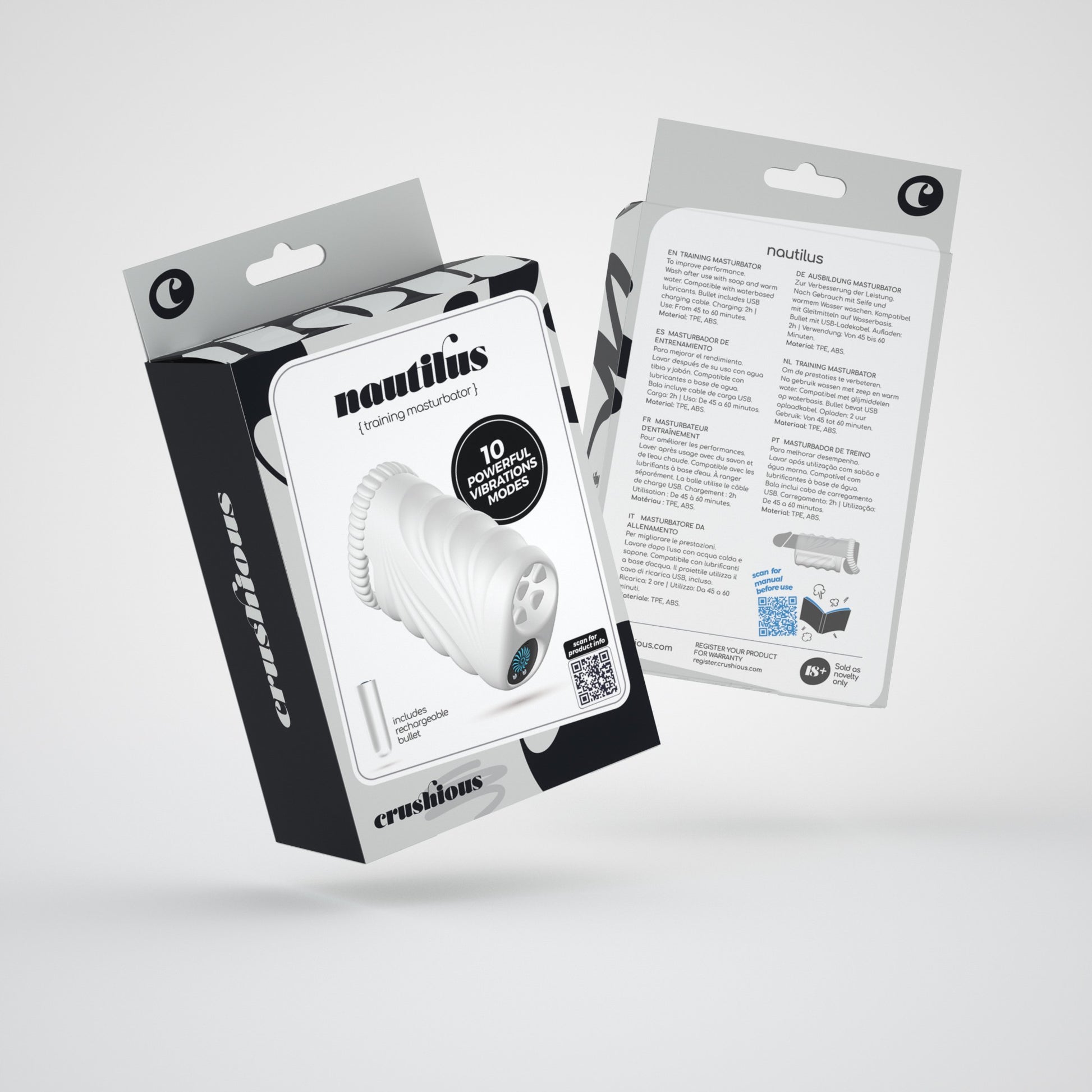 masturbatore automatico nautilus crushious