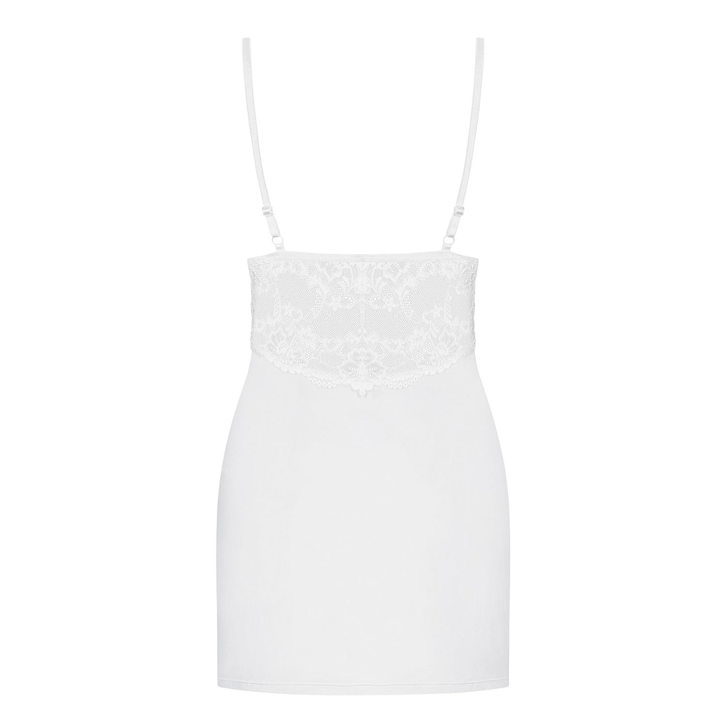 baby doll e perizoma sexy dream bianco lxl obsessive