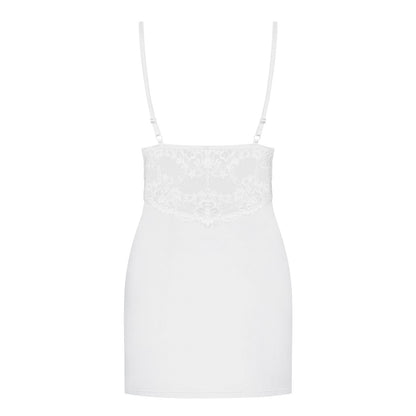 baby doll e perizoma sexy dream bianco lxl obsessive