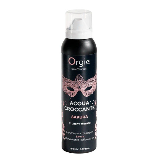 schiuma massaggio acqua croccante sakura 150ml orgie