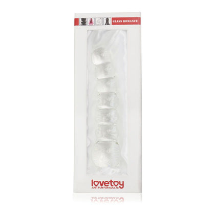 plug anale glass romance lovetoy confezione