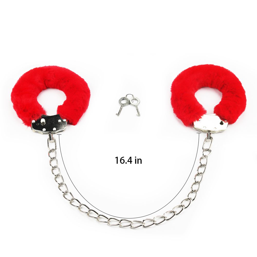 cavigliere fluffy red misure