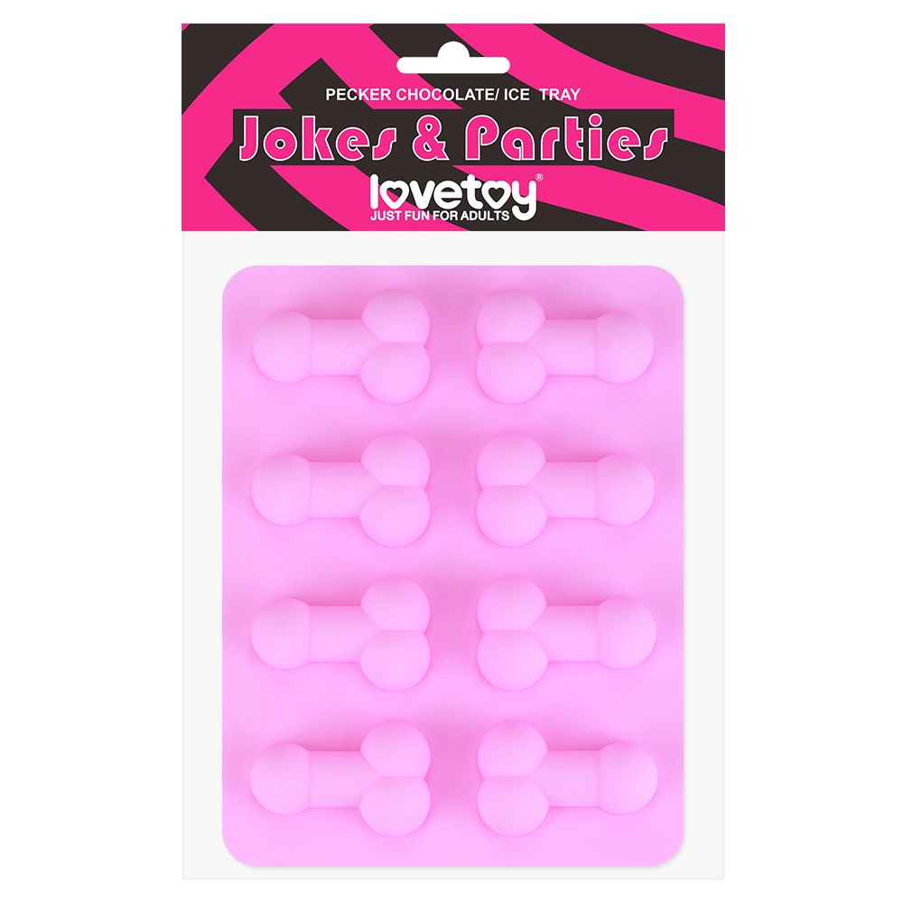 stampo pecker chocolate ice tray