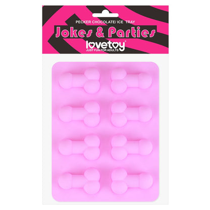 stampo pecker chocolate ice tray