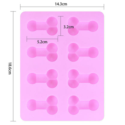 stampo pecker chocolate ice tray