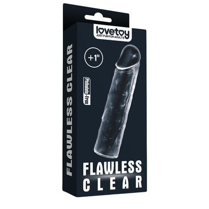 guaina e prolunga pene flawless 1 lovetoy confezione