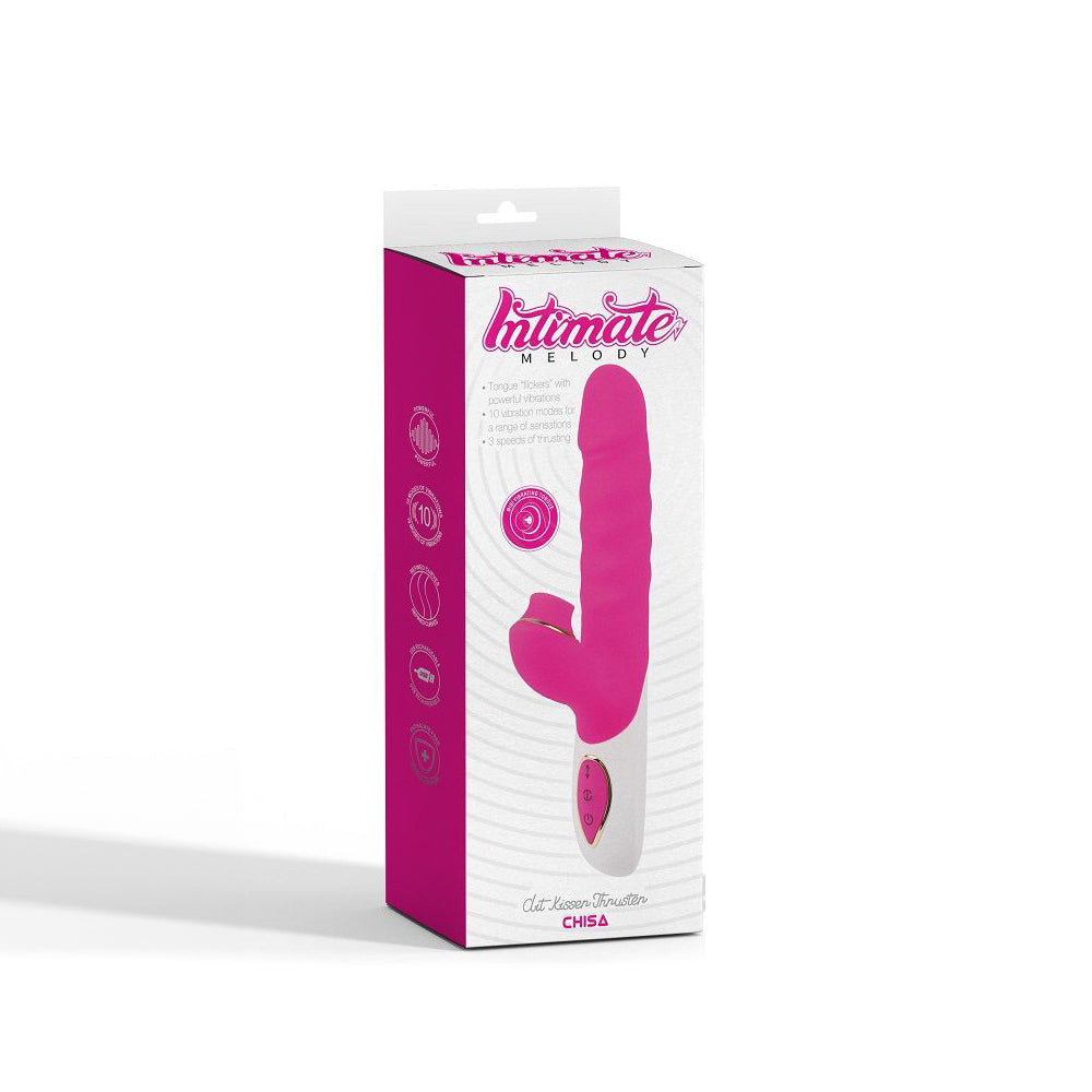 vibratore rabbit clit kisser chisa confezione