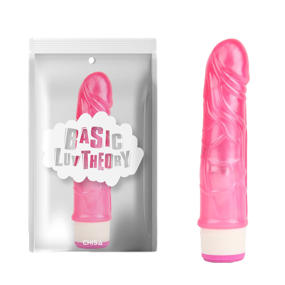 vibratore realistico beginner rider rosa chisa scatola