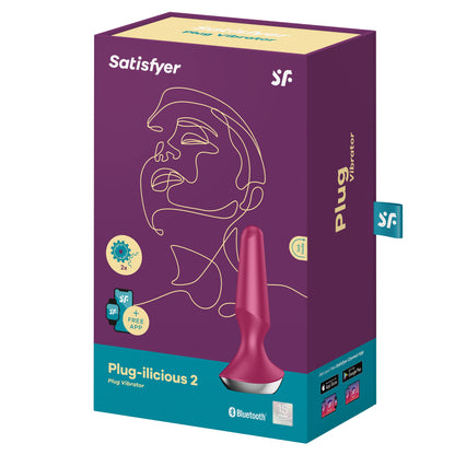 vibratore anale ilicious 2 viola satisfyer